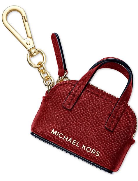 michael kors leather handbag charm|Michael Kors cherry charm.